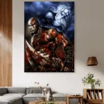 God of War Igrice Gaming Game Slike na metalu Poster na aluminijumu