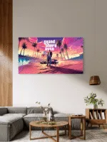 Grand Theft Auto VI Igrice Gaming Game Slike na metalu Poster na aluminijumu