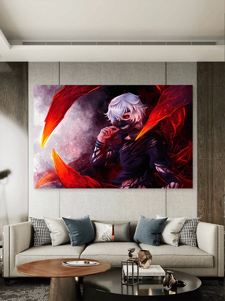 Tokyo Ghoul Ken Kaneki Anime Slike na metalu Poster na aluminijumu