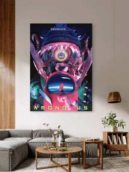 Among Us Igrica Games Gaming Slike na metalu Poster na aluminijumu