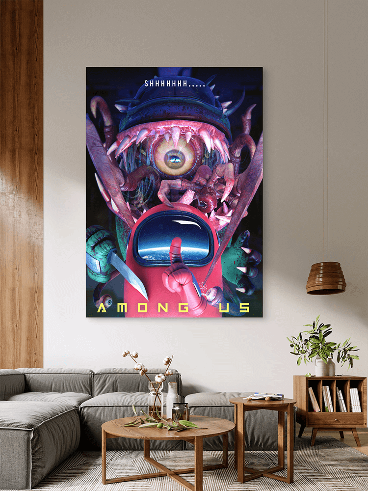 Among-Us Among Us Igrica Games Gaming Slike na metalu Poster na aluminijumu