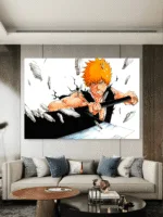 Bleach Ichigo Anime Slike na metalu Poster na aluminijumu