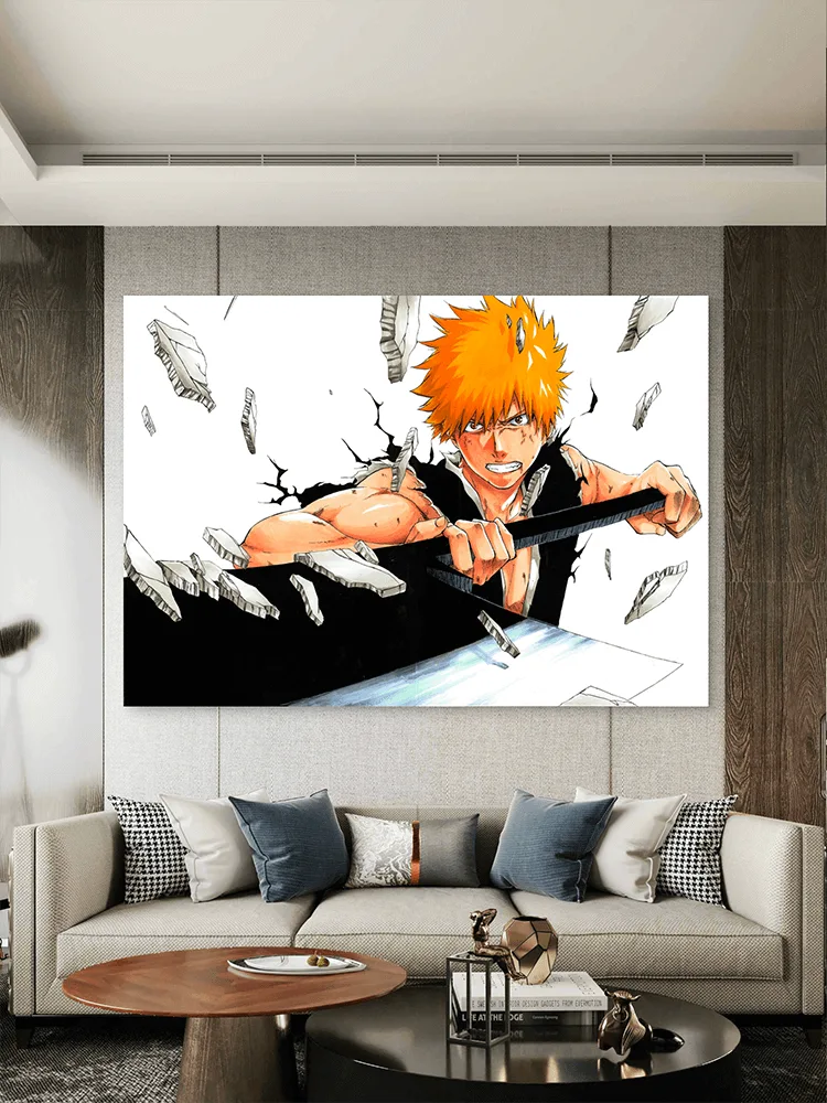 Bleach Ichigo Anime Slike na metalu Poster na aluminijumu