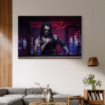 Cyberpunk 2077 Igrice Gaming Game Slike na metalu Poster na aluminijumu