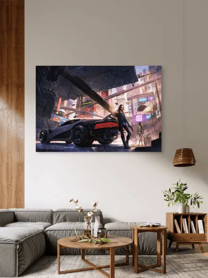 Cyberpunk 2077 Igrice Gaming Game Slike na metalu Poster na aluminijumu
