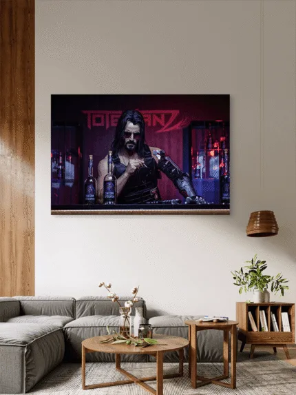 Cyberpunk 2077 Igrice Gaming Game Slike na metalu Poster na aluminijumu