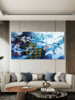 Demon Slayer Anime Slike na metalu Poster na aluminijumu