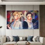 Demon Slayer Anime Slike na metalu Poster na aluminijumu