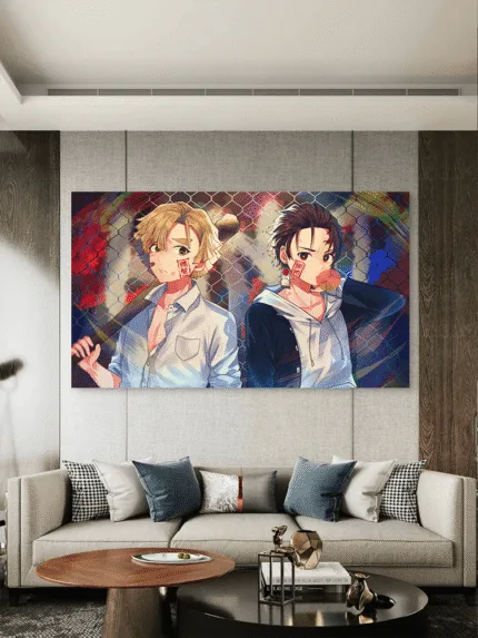 Demon Slayer Anime Slike na metalu Poster na aluminijumu
