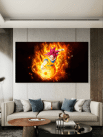 Dragon Ball Anime Goku Slike na metalu Poster na aluminijumu