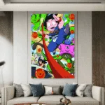 Dragon Ball Anime Goku Slike na metalu Poster na aluminijumu