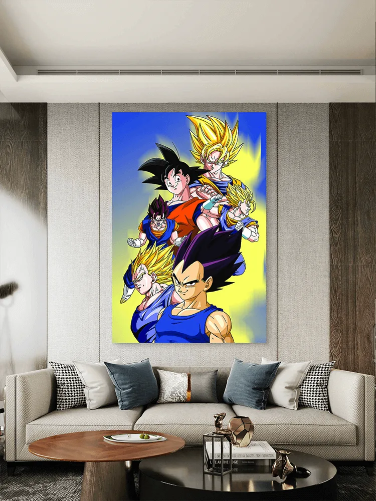 Dragon-Ball-6 Dragon Ball Anime Slike na metalu Poster na aluminijumu