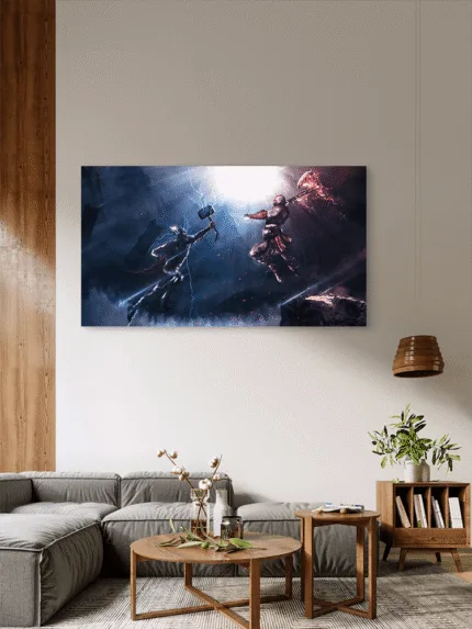 God of War Igrice Gaming Game Slike na metalu Poster na aluminijumu
