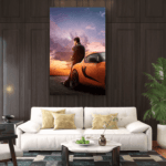 Han Lue Fast and Fuirous Film Slike na metalu Poster na aluminijumu