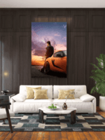 Han Lue Fast and Fuirous Film Slike na metalu Poster na aluminijumu