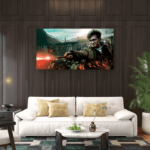 Harry Potter Borba Slike na metalu Poster na aluminijumu