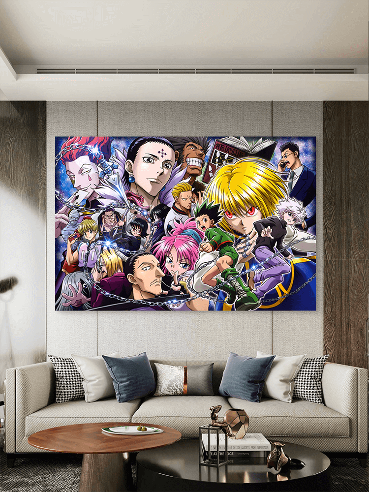 Hunter-x-Hunter-3 Hunter x Hunter Anime Slike na metalu Poster na aluminijumu