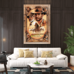 Indiana Jones Film Slike na metalu Poster na aluminijumu