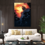 King Kong Film Slike na metalu Poster na aluminijumu