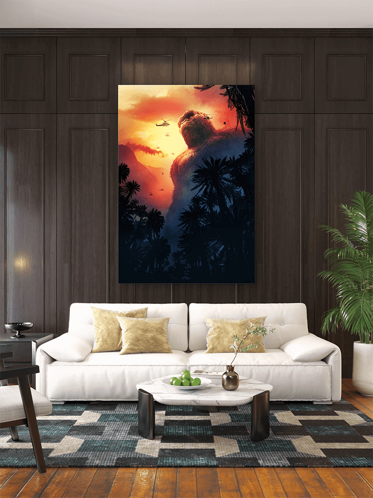King-Kong King Kong Film Slike na metalu Poster na aluminijumu