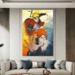 Naruto Anime Slike na metalu Poster na aluminijumu