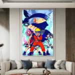 Naruto Anime Slike na metalu Poster na aluminijumu