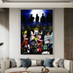 Naruto Anime Slike na metalu Poster na aluminijumu