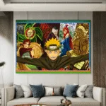 Naruto Anime Slike na metalu Poster na aluminijumu