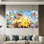 Pokemon Anime Slike na metalu Poster na aluminijumu