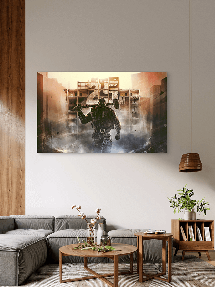 Rainbow-Six-Siege-2 Rainbow Six Siege Igrice Gaming Game Slike na metalu Poster na aluminijumu