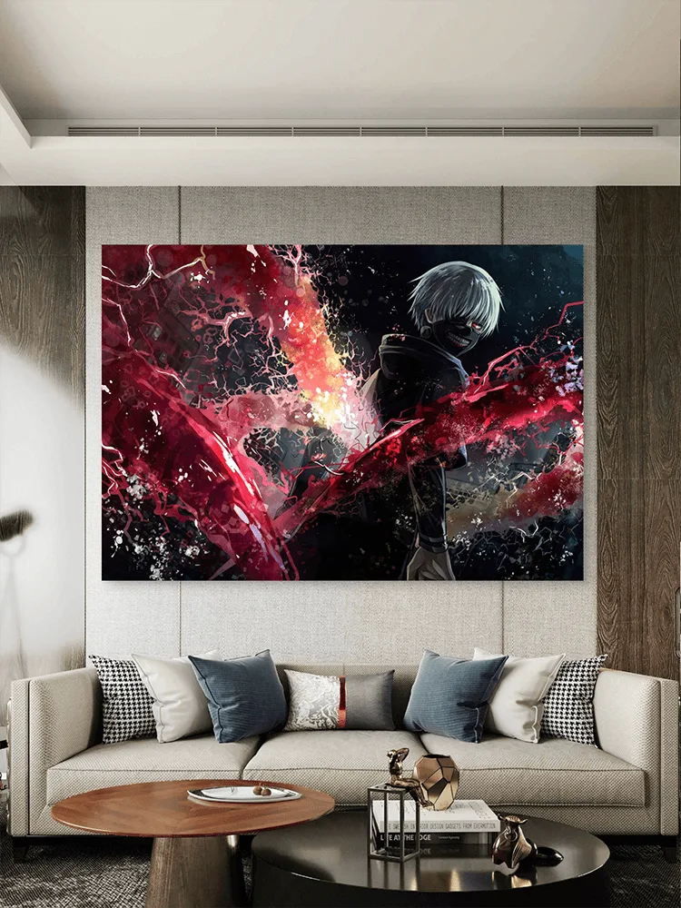 Tokyo-Ghoul-2 Tokyo Ghoul Anime Slike na metalu Poster na aluminijumu