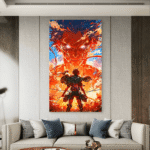 Attack on Titan Anime Eren Yeager Slike na metalu Poster na aluminijumu