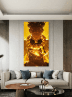 Demon Slayer Gyomei Himejima Anime Slike na metalu Poster na aluminijumu