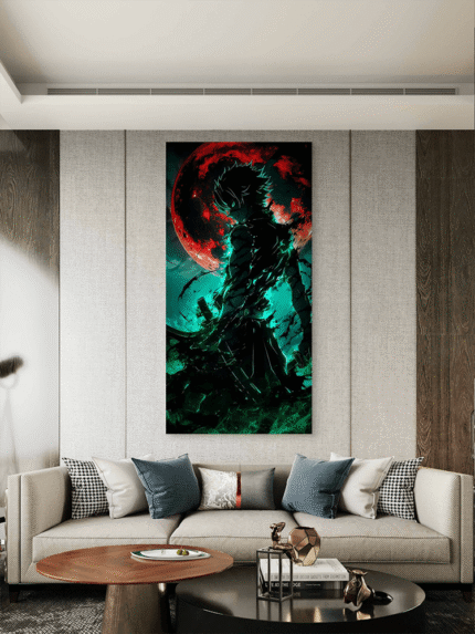 Demon Slayer Sanemi Shinazugawa Anime Slike na metalu Poster na aluminijumu
