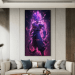 Dragon Ball Goku Black Anime Slike na metalu Poster na aluminijumu