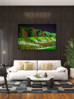 Dubai Miracle Garden Cveće Bašta Slike na metalu Poster na aluminijumu