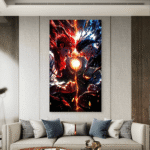 Jujutsu Kaisen Gojo Sukuna Anime Slike na metalu Poster na aluminijumu