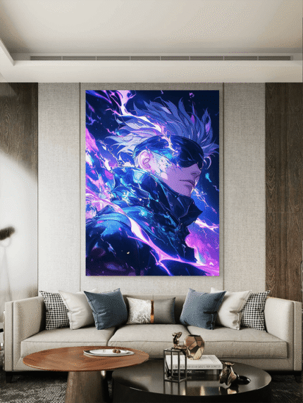 Jujutsu Kaisen Satoru Gojo Anime Slike na metalu Poster na aluminijumu