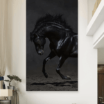 Konj Slike na metalu Poster na aluminijumu