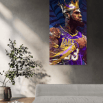 Lebron James Kosarka Basketball Sport Slike na metalu Poster na aluminijumu