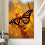Leptir Slike na metalu Poster na aluminijumu