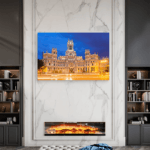 Madrid Palata Slike na metalu Poster na aluminijumu