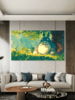Moj Komšija Totoro Anime Slike na metalu Poster na aluminijumu