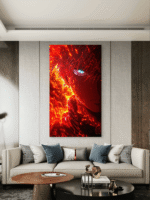 My Hero Academia Todoroki Anime Slike na metalu Poster na aluminijumu