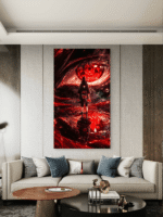 Naruto Itachi Uchiha Anime Slike na metalu Poster na aluminijumu