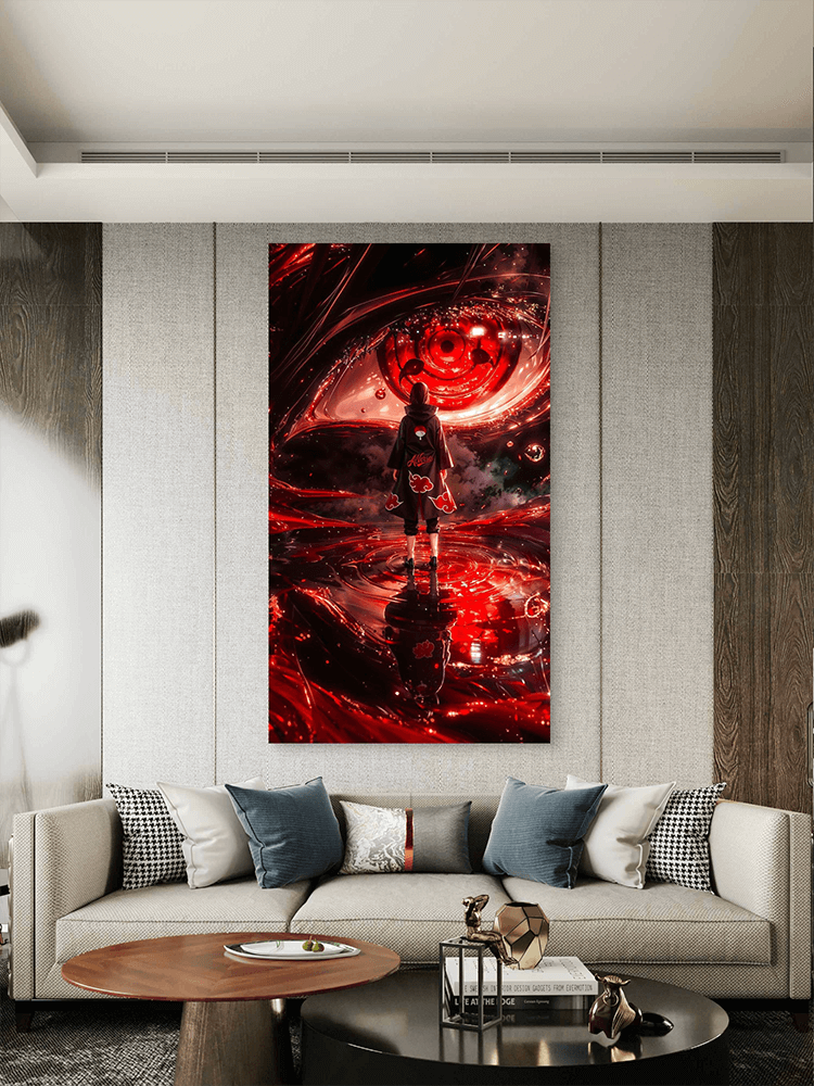 Naruto-Itachi-Uchiha Naruto Itachi Uchiha Anime Slike na metalu Poster na aluminijumu