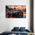 Nissan GT-R (R35) Supercar Slike na metalu Poster na aluminijumu