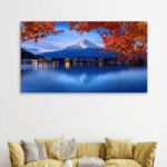 Planina Fudži Jesen Slike na metalu Poster na aluminijumu