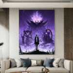 Solo Leveling Sung Jinwoo Shadows Anime Slike na metalu Poster na aluminijumu