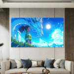 Spirited Away Anime Slike na metalu Poster na aluminijumu